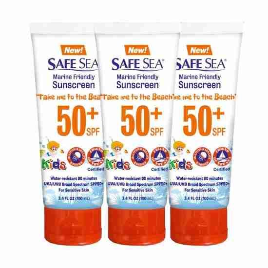 safe sea anti jellyfish 3 pack travel pack